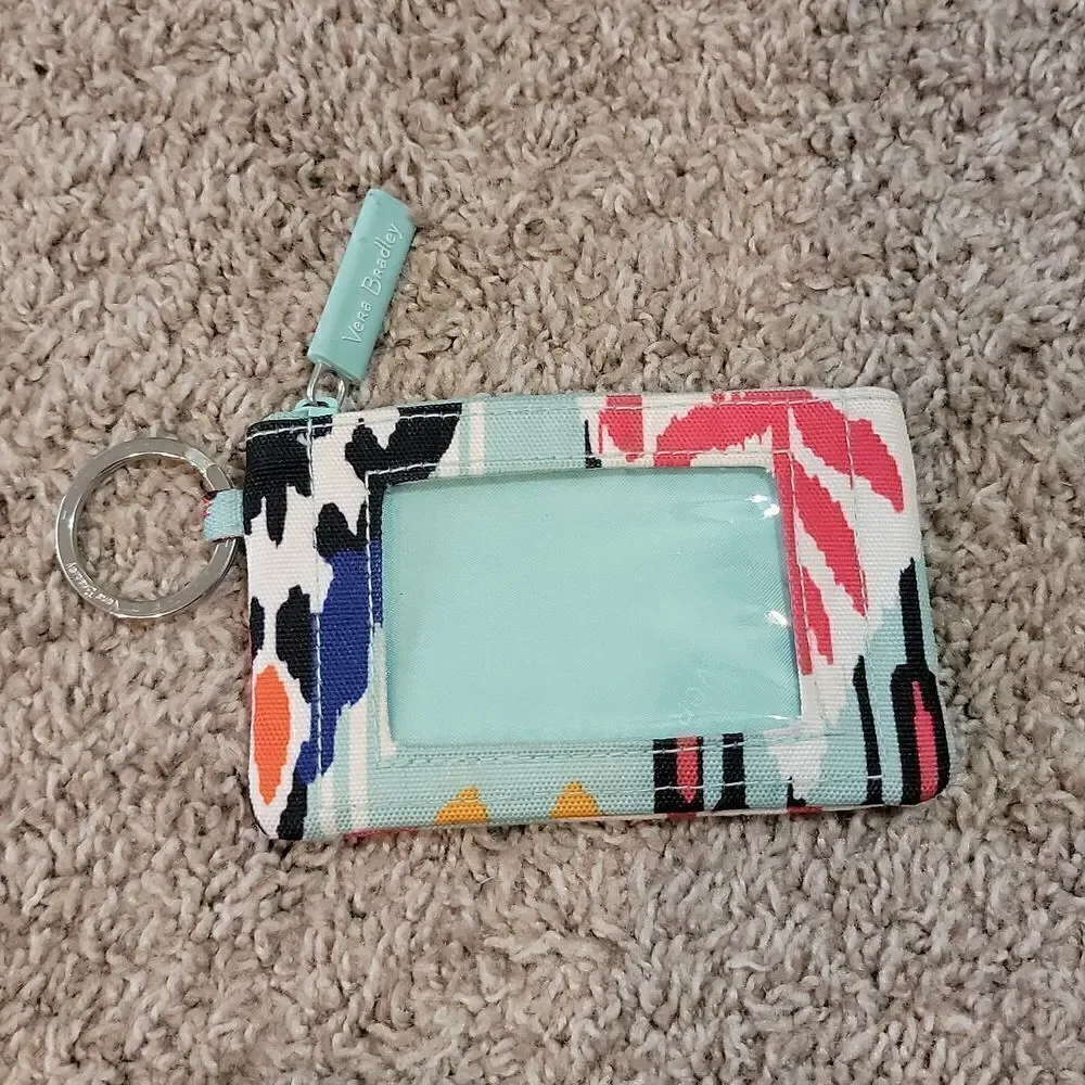 Vera Bradley ID Keychain Wallet • Pueblo Southwest Pattern • Retired